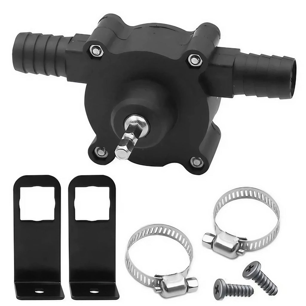 Portable Home Garden Outdoor Tool Electric Drill Pump Diesel Oil Fluid Water Pump Mini Hand Self-priming Liquid Transfer Pumps
