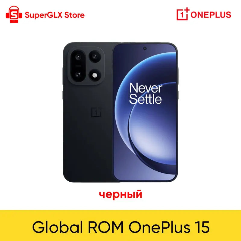 OnePlus 15 Chinese Version Unlocked 5G Smartphone Snapdragon 8 Elite Gen 5 6.78'' 165Hz Screen 7300mAh Battery 120W SUPERVOOC